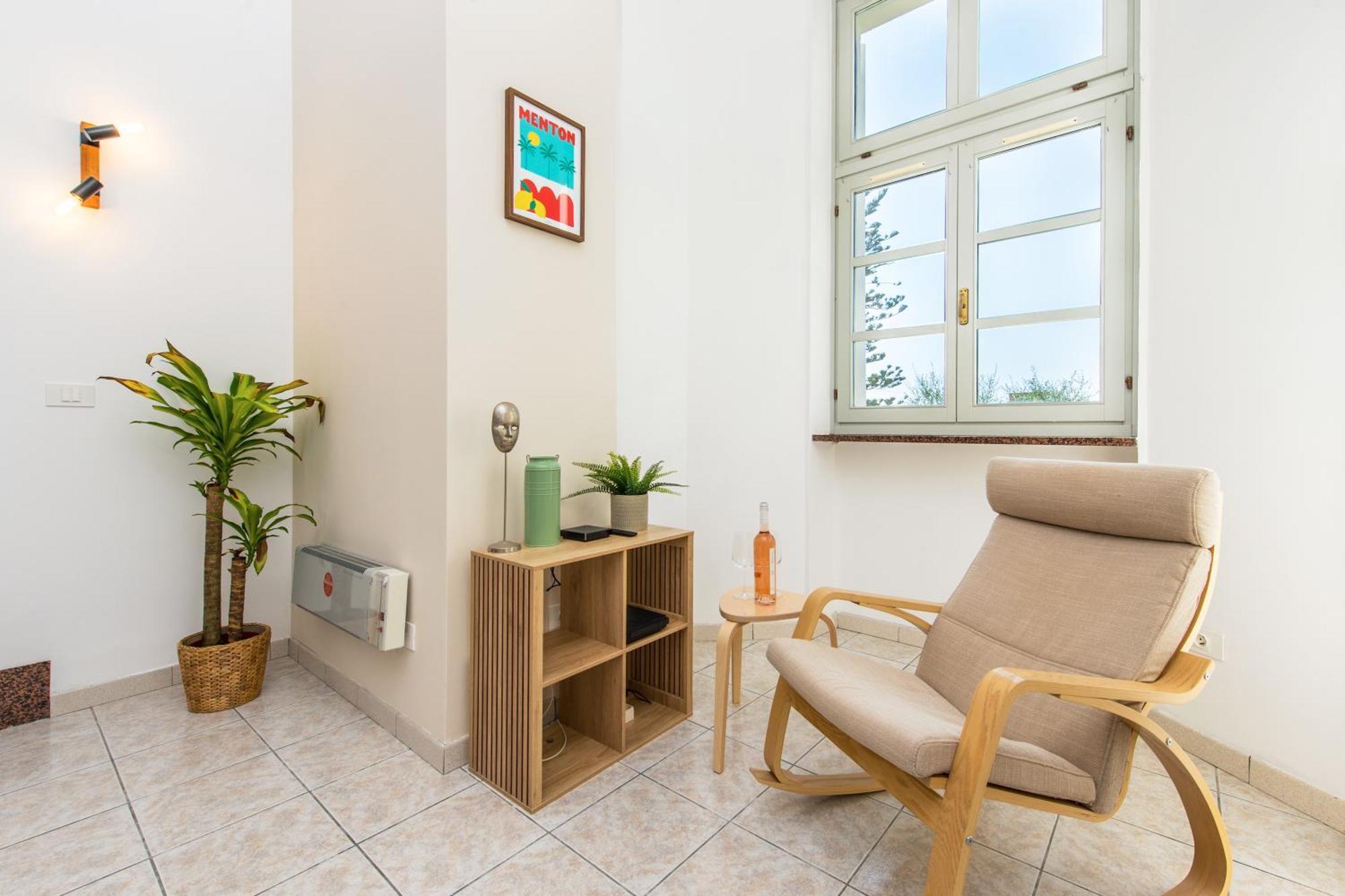 Oliviers -Agreable 2 Pieces Dans Maison Bourgeoise Mentona Zewnętrze zdjęcie