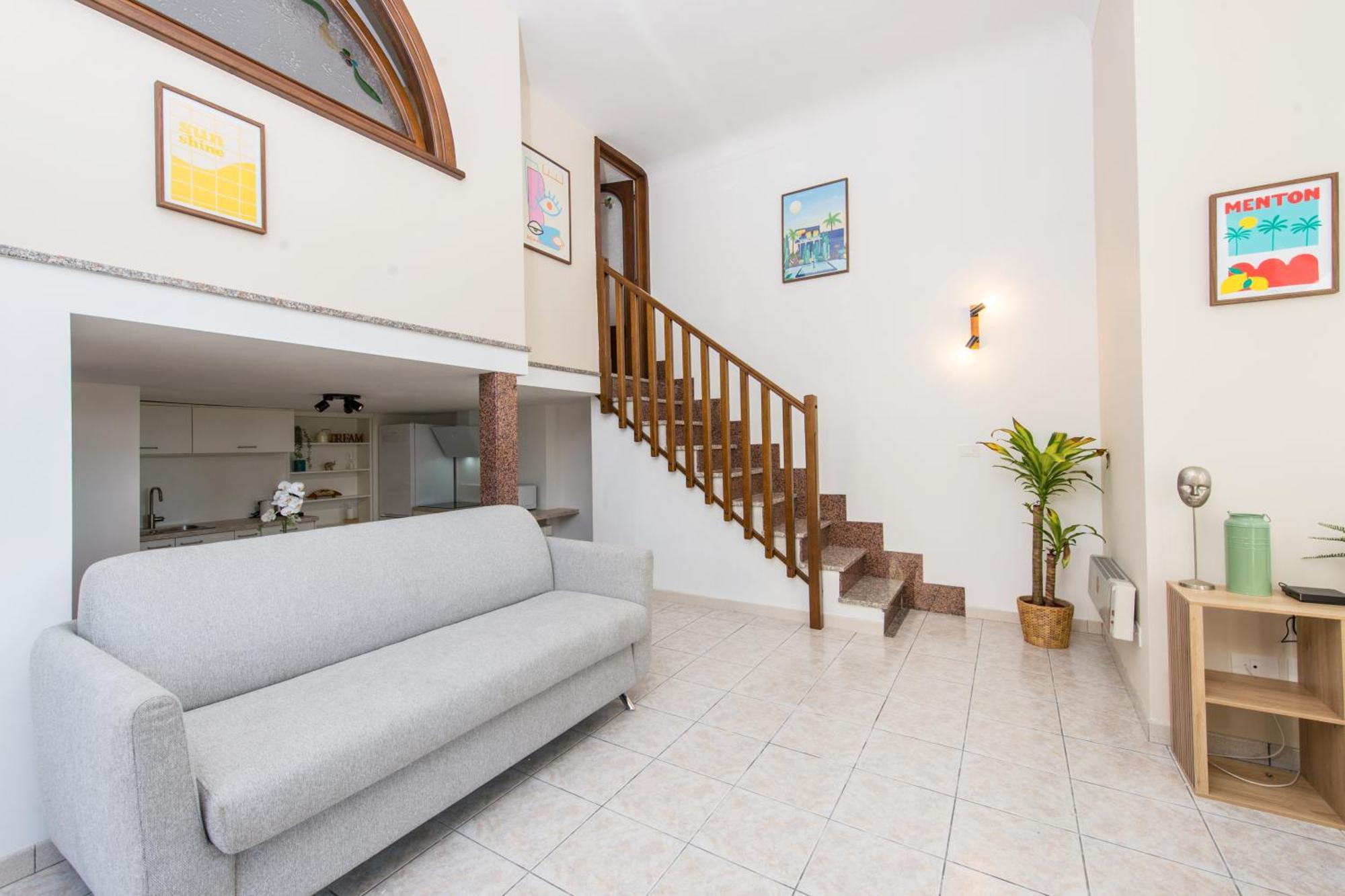 Oliviers -Agreable 2 Pieces Dans Maison Bourgeoise Mentona Zewnętrze zdjęcie